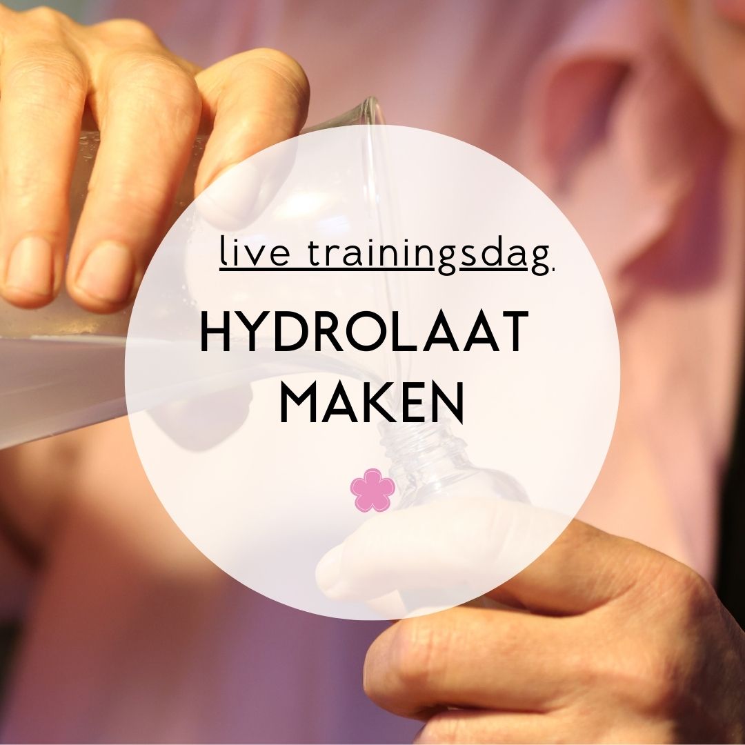 Training Hydrolaat maken en destilleren