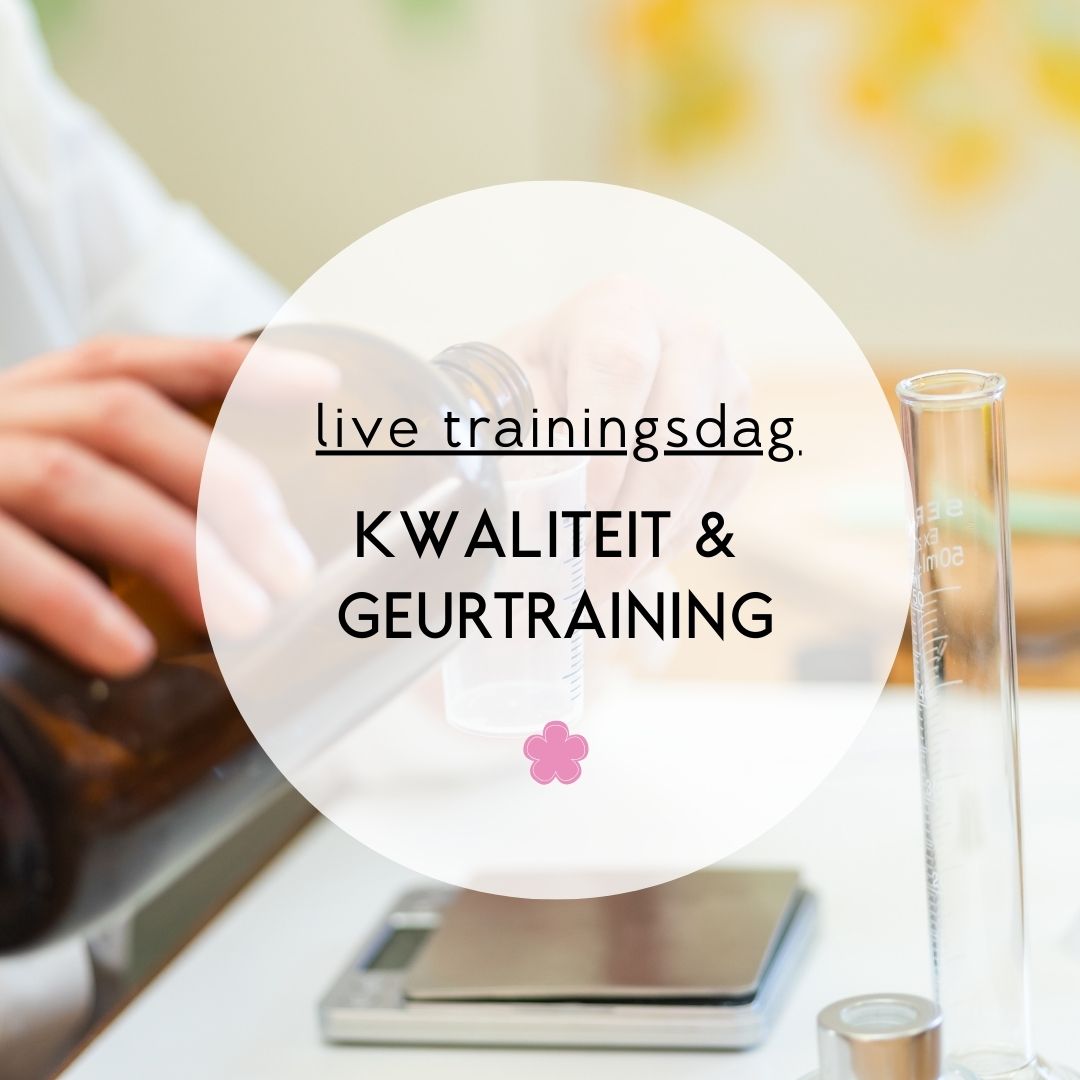 Kwaliteit en geurtraining. Train de neus.